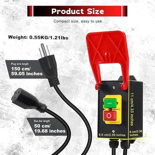 SafeStop™ Knee-Activated Power Tool Switch
